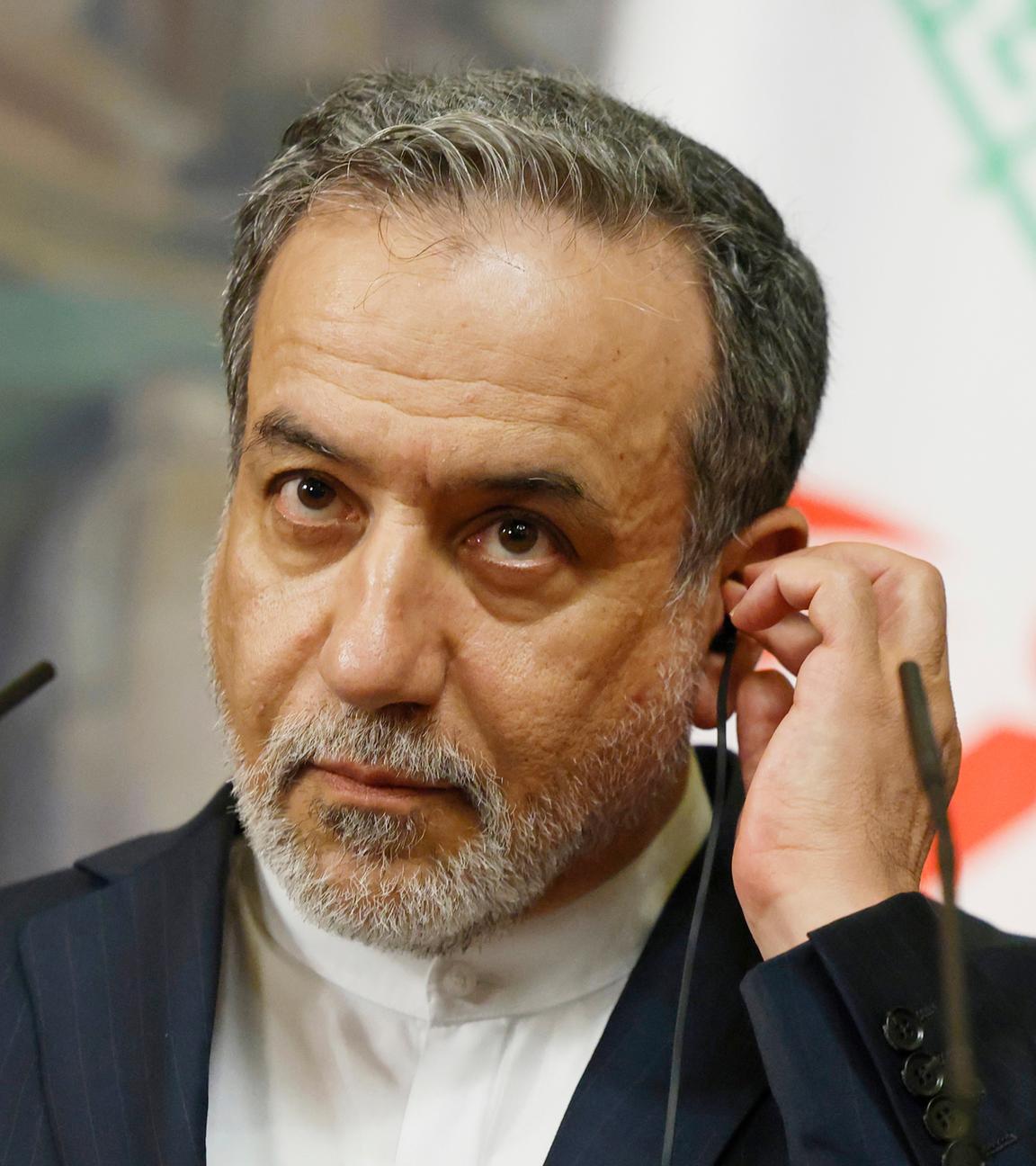 Irans Außenminister Araghtschi in Moskau