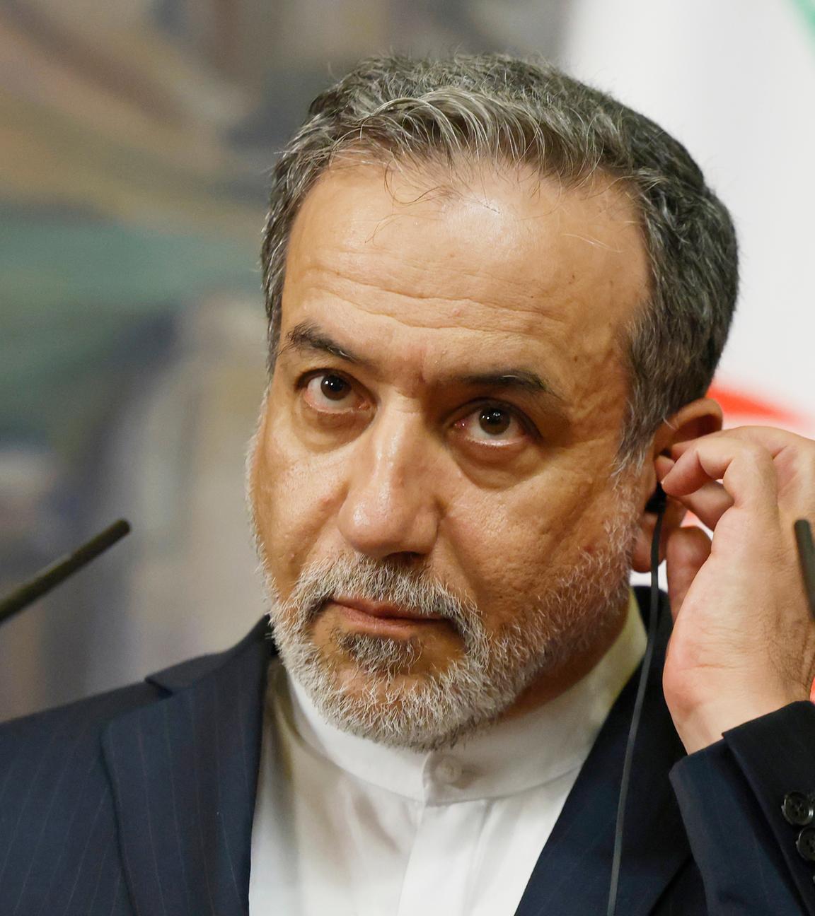 Russland, Moskau: Schon im April 2025 war Irans Außenminister Araghtschi zu Besuch in Russland. 