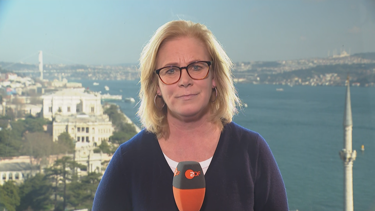 Nahost-Korrespondentin Isabelle Tümena in Istanbul