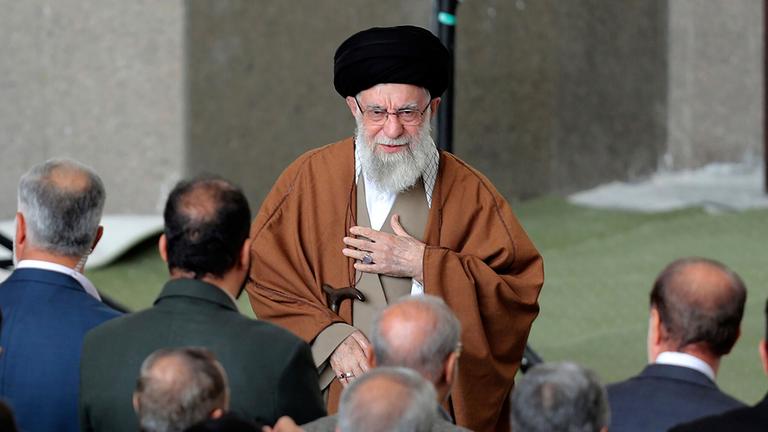 Religionsführers des Iran und Staatsoberhaupt Ajatollah Ali Chamenei, aufgenommen am 31.03.2025