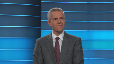 Militärökonom Markus Keupp im ZDFheute live-Studio