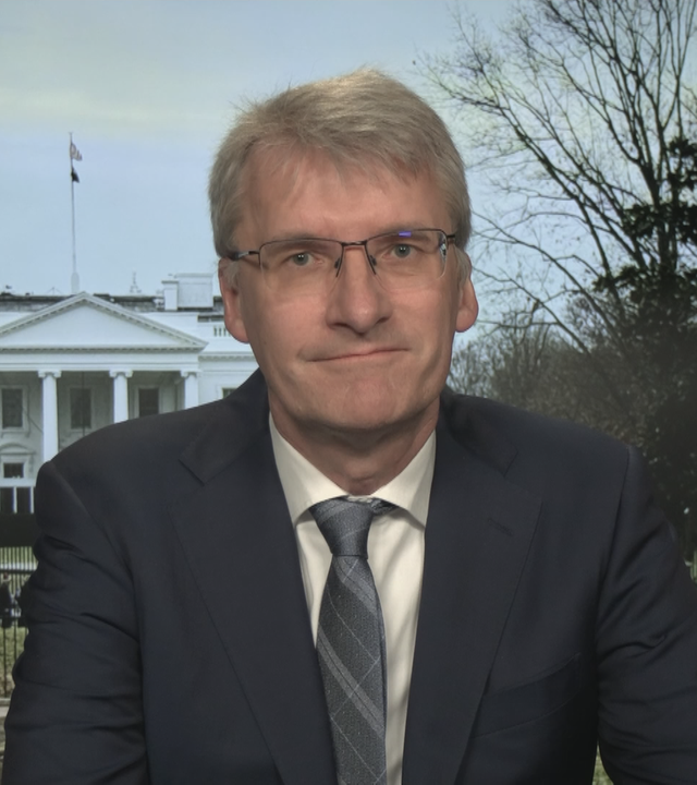 ZDF-Korrespondent Elmar Theveßen in Washington