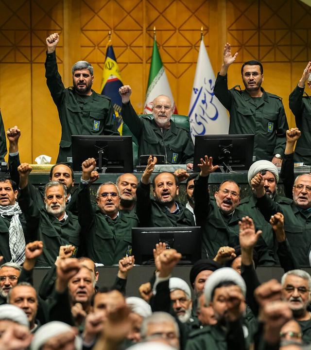 Sitzung des iranischen Parlaments