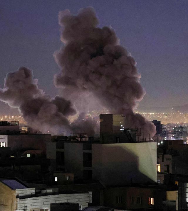 Luftangriffe in Teheran, Iran (Archivbild)
