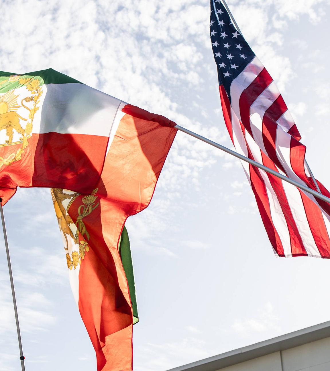 Proteste gegen die iranische Regierung in Los Angeles