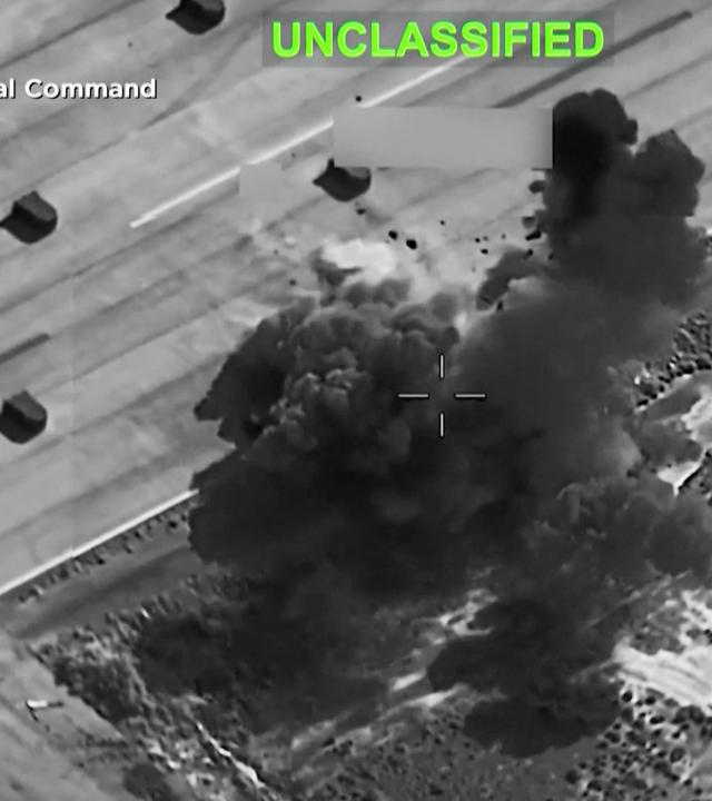 Screenshot aus Video: USA greifen Iran an