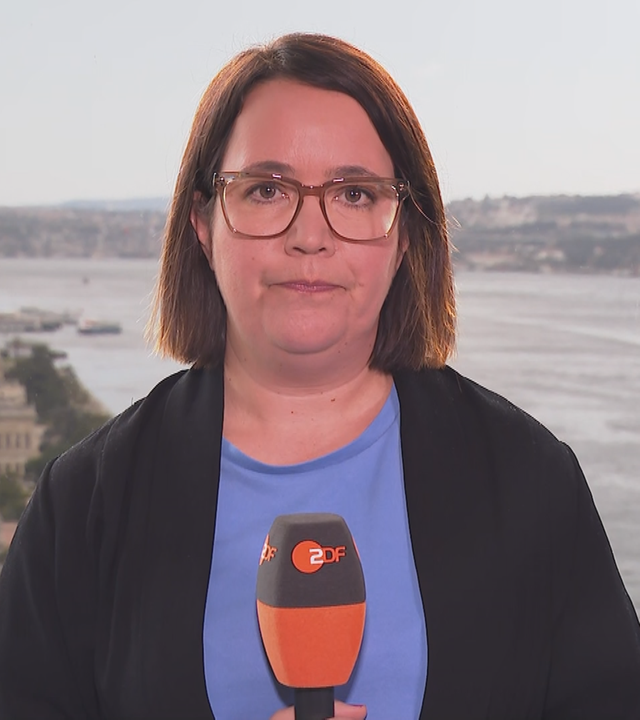 ZDF-Korrespondentin Phoebe Gaa berichtet aus Istanbul