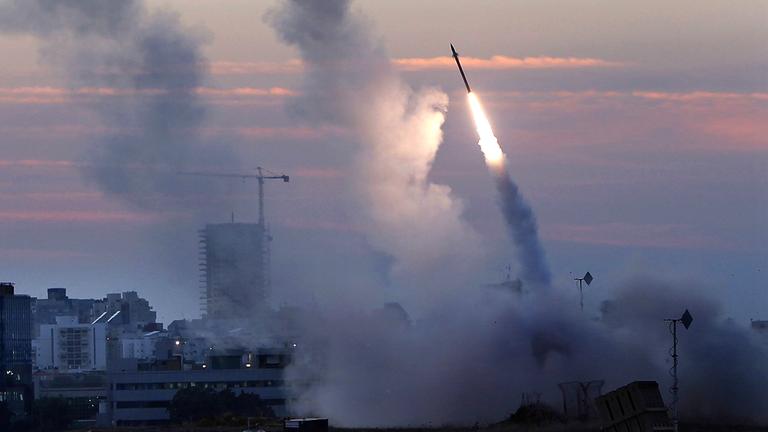 Iron Dome, israelisches mobiles Raketenabwehrsystem 