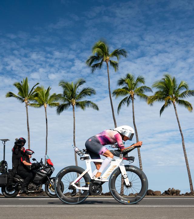Triathlon: Laura Philipp beim Ironman 2025 auf Hawaii.