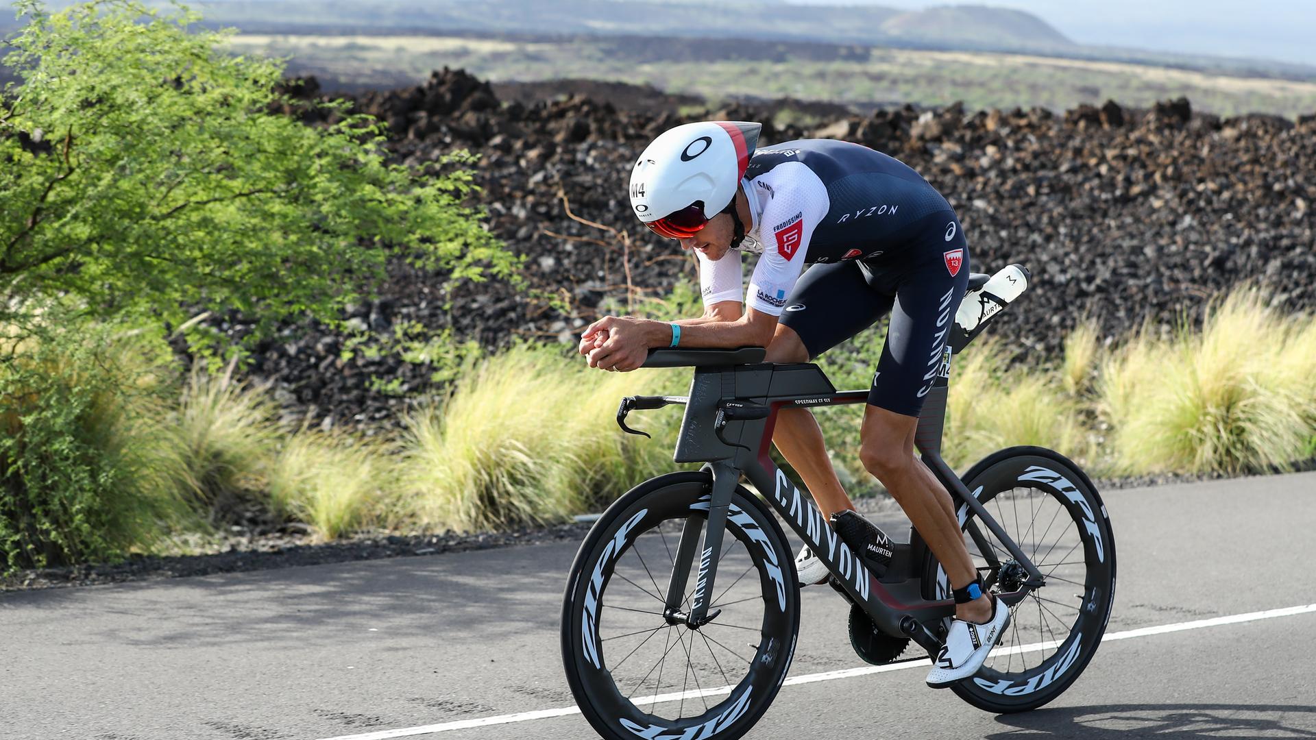 Jan Frodeno auf dem Rad beim Ironman auf Hawaii 2019