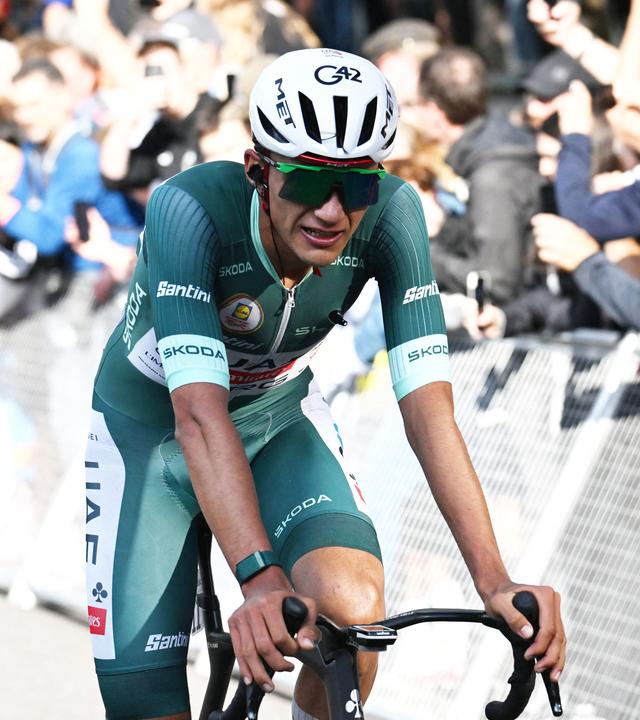Der Mexikaner Isaac del Toro bei der Deutschland Tour.