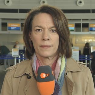 ZDF-Reporterin Isabel de la Vega aus Frankfurt