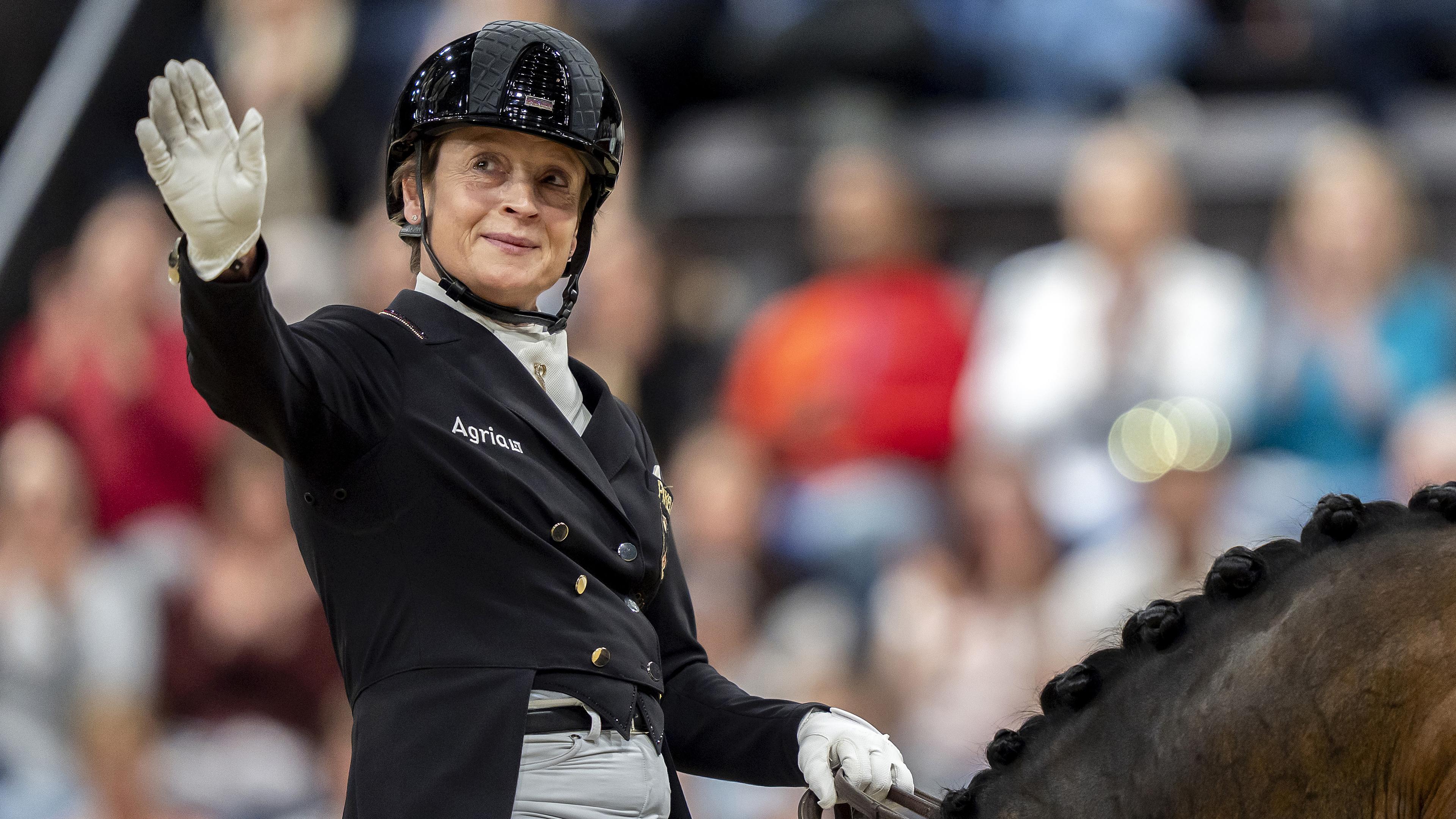 Dressurreiterin Isabell Werth, aufgenommen am 05.04.2025