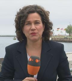 ZDF-Korrespondentin Isabelle Schaefers berichtet aus Helsingborg