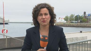 ZDF-Korrespondentin Isabelle Schaefers berichtet aus Helsingborg