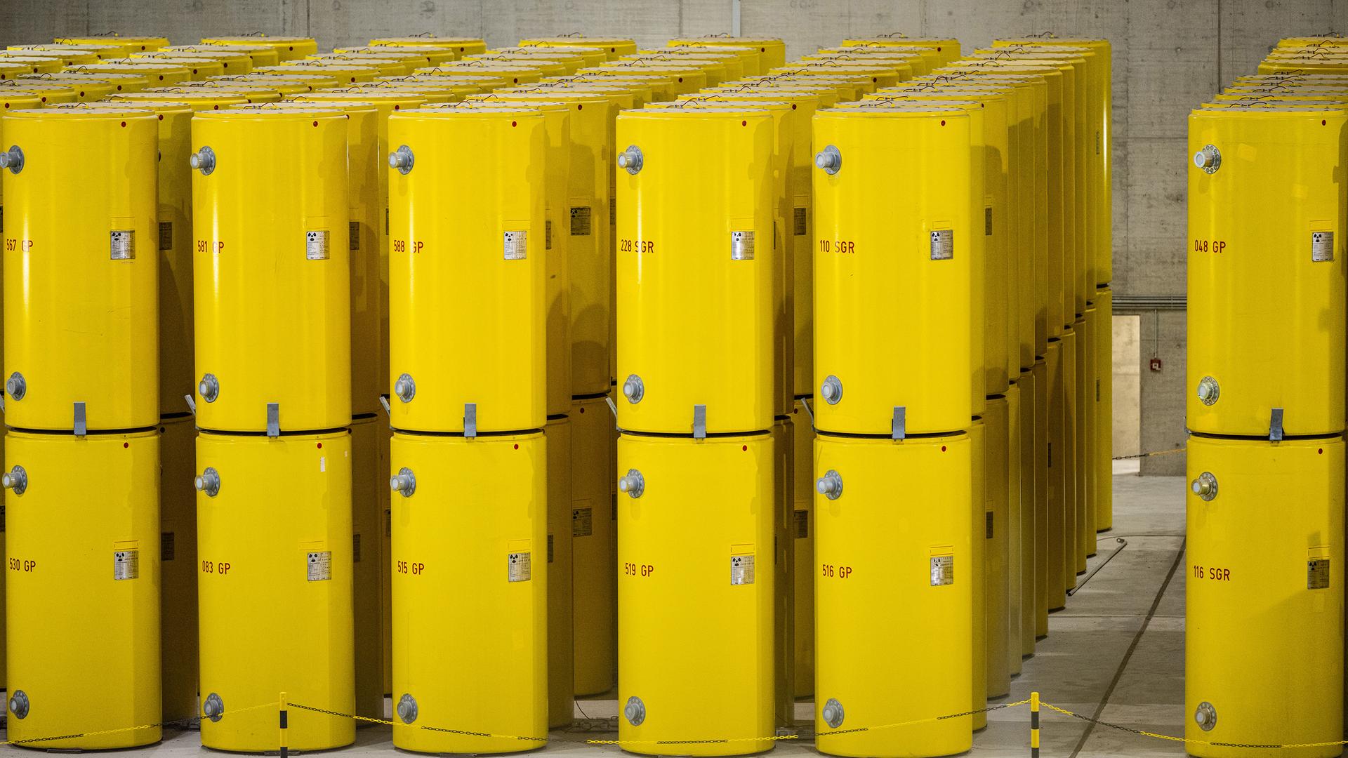 Atommüll im Zwischenlager Ahaus