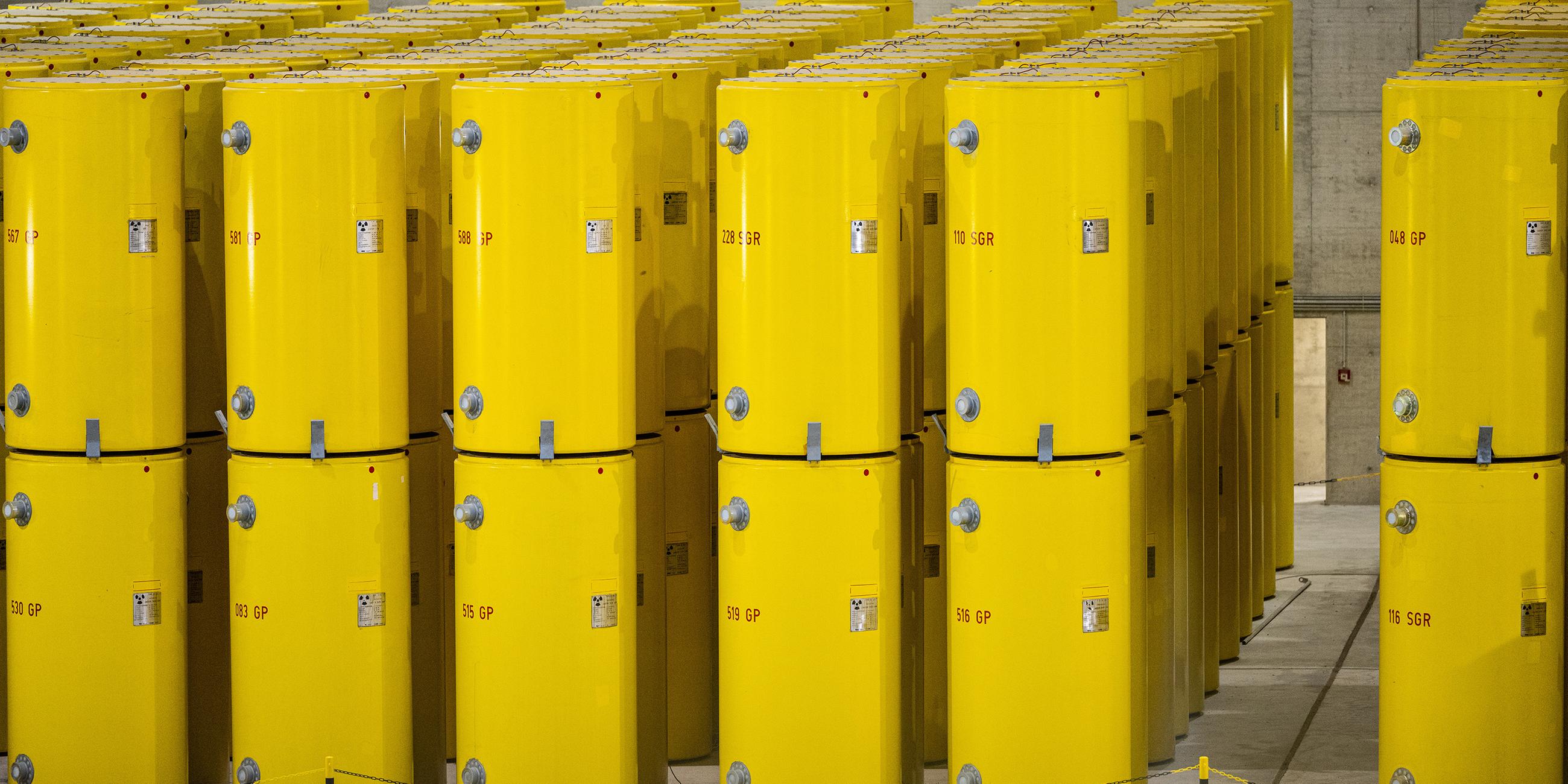 Atommüll im Zwischenlager Ahaus