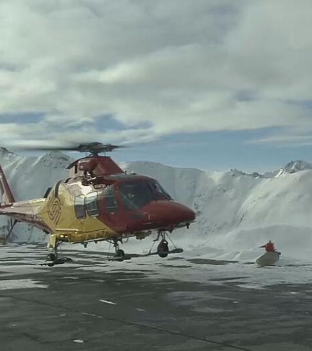 Rettungshubschrauber im Einsatz