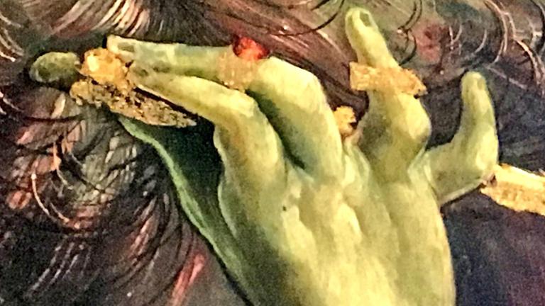 Details des Isenheimer Altars