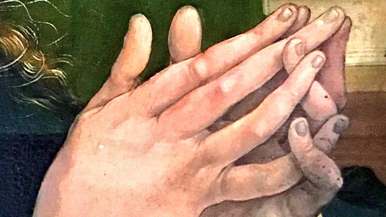 Details des Isenheimer Altars