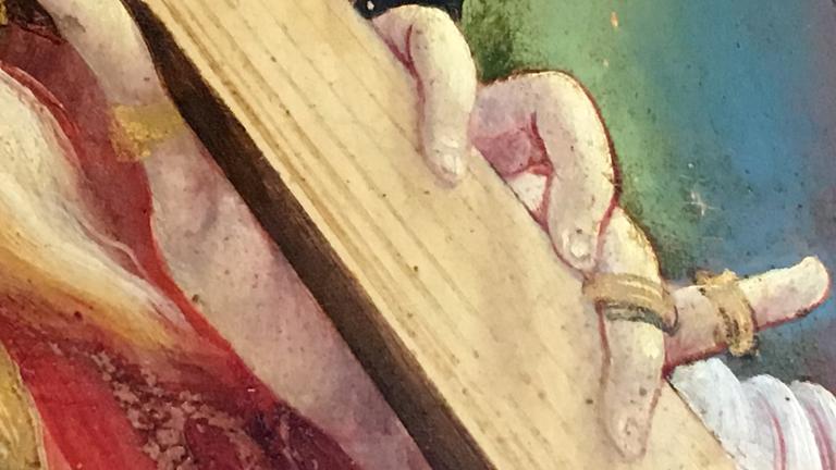 Details des Isenheimer Altars