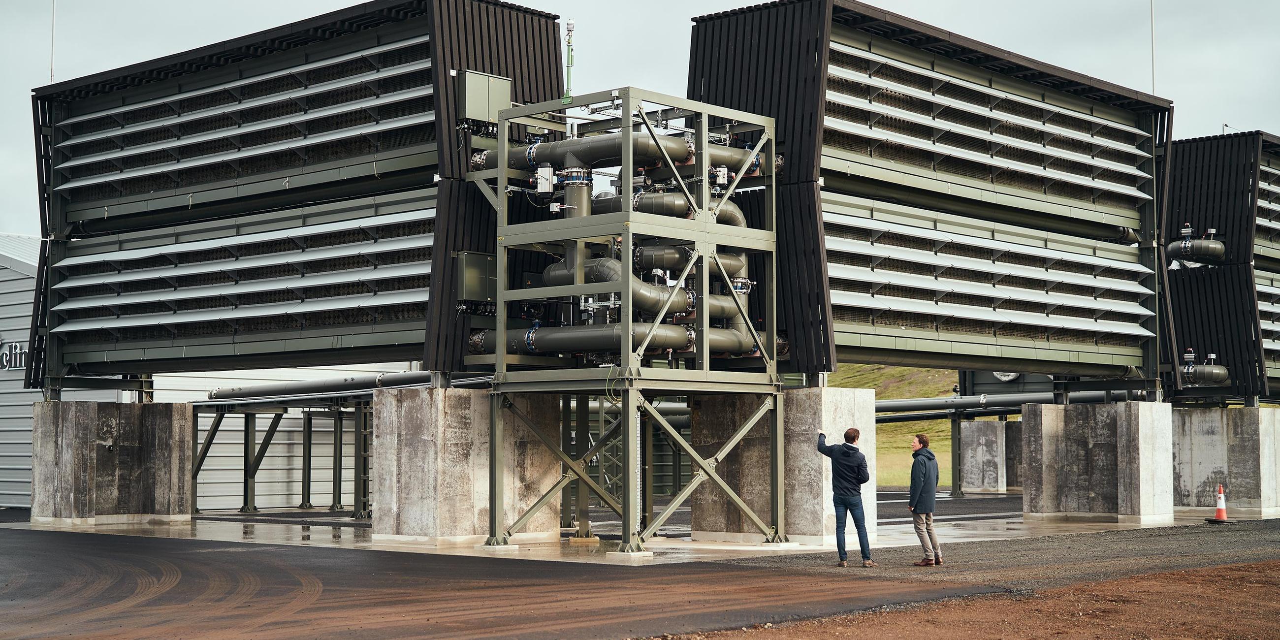 Island, Anlage zur Abscheidung und Speicherung von Kohlendioxid CO2