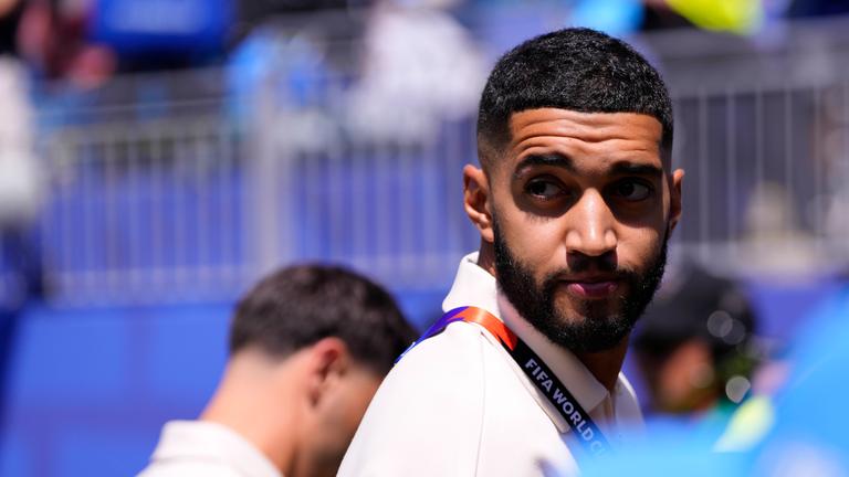 Bayerns Neuzugang Ismael Saibari in Großaufnahme