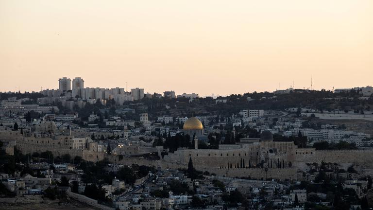 Eine Gesamtansicht von Jerusalem am 13. Juni 2025.