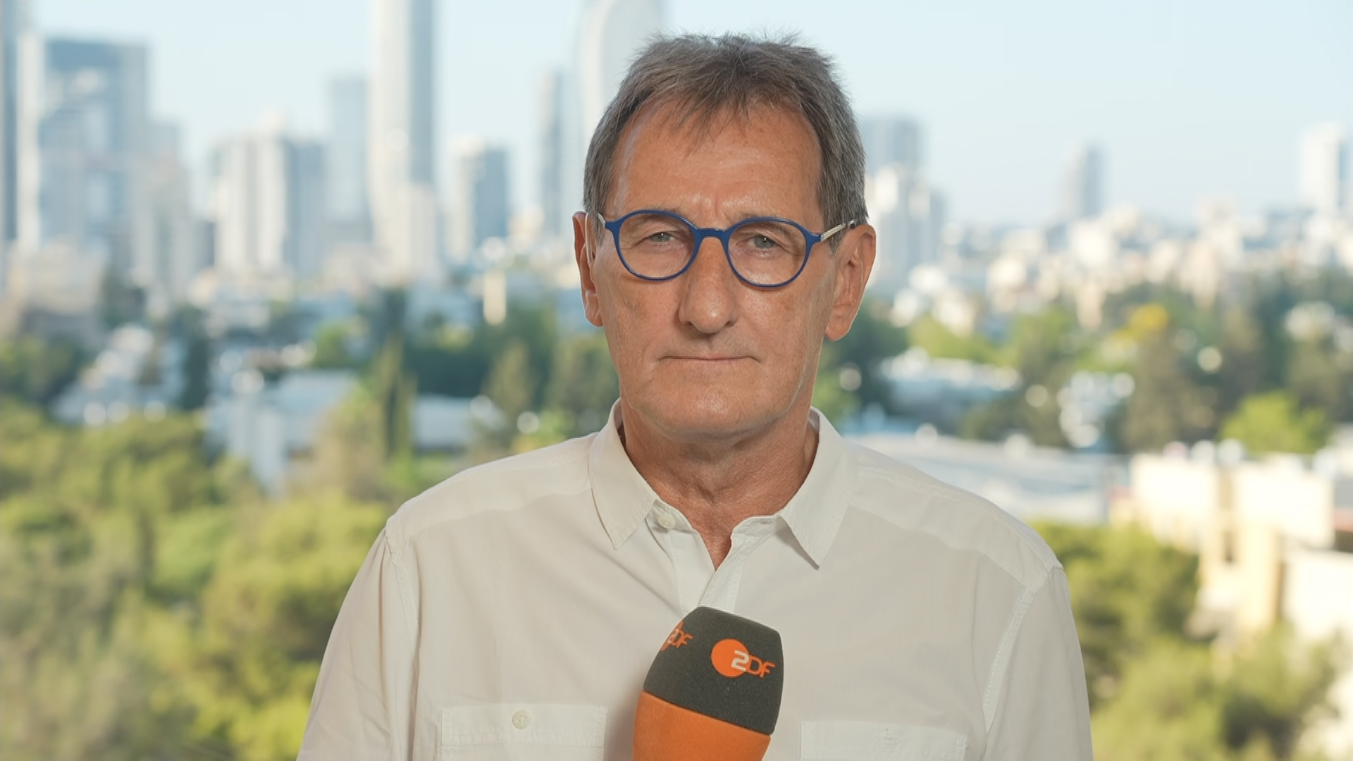 ZDF-Korrespondent Luc Walpot berichtet aus Tel Aviv. 