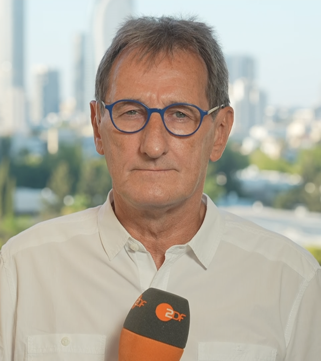 ZDF-Korrespondent Luc Walpot berichtet aus Tel Aviv. 