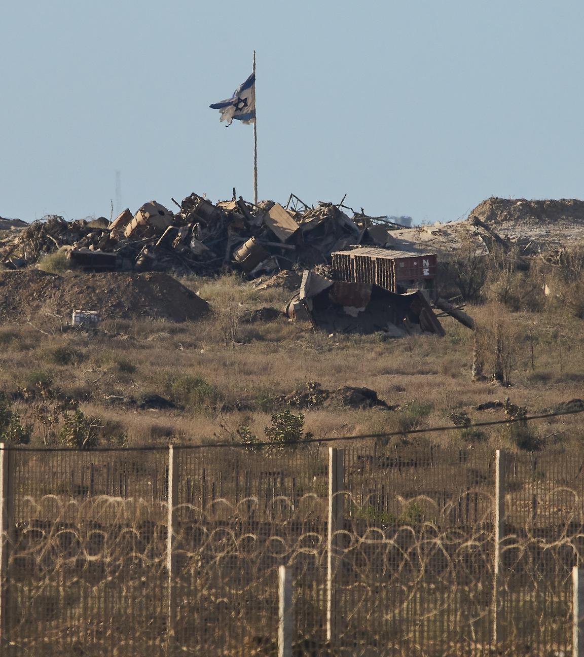 Nahostkonflikt - Grenze zwischen Israel und Gaza