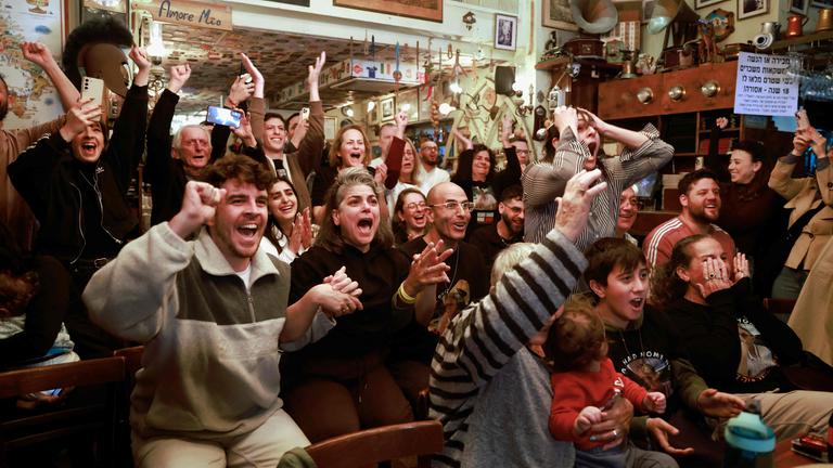 Familie und Freunde der israelischen Geisel Ohad Ben Ami