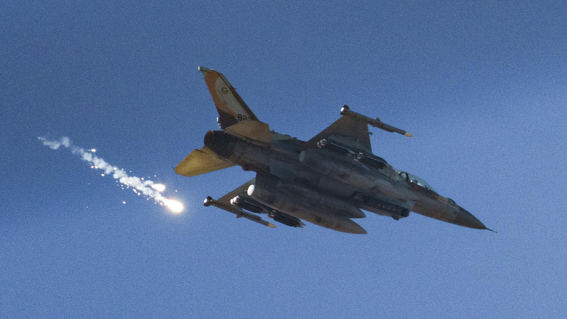 Israelisches Kampfflugzeug