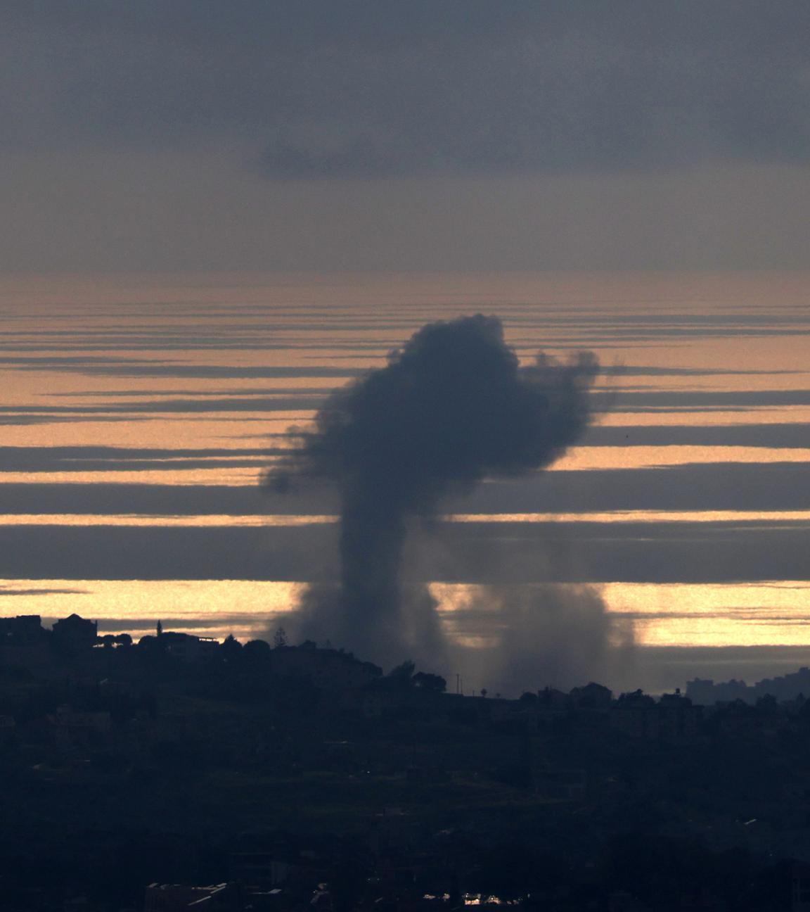 Israelischer Angriff auf einen libanesischen Ort