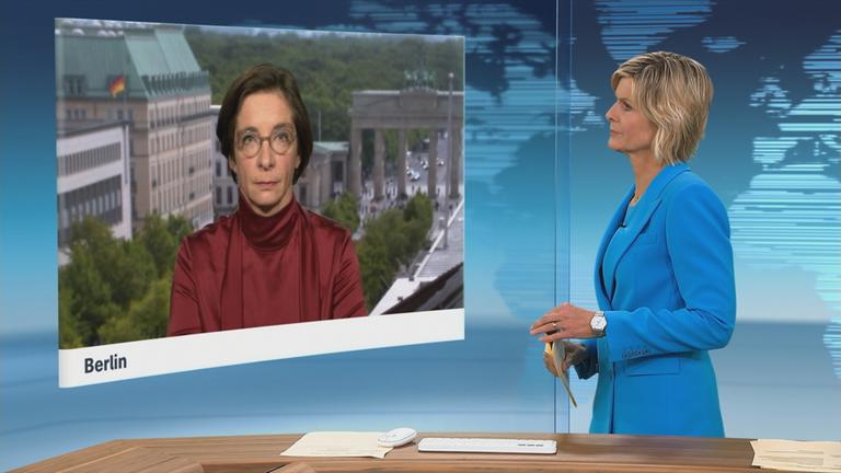 ZDF-Korrespondentin Diana Zimmermann berichtet aus Berlin.