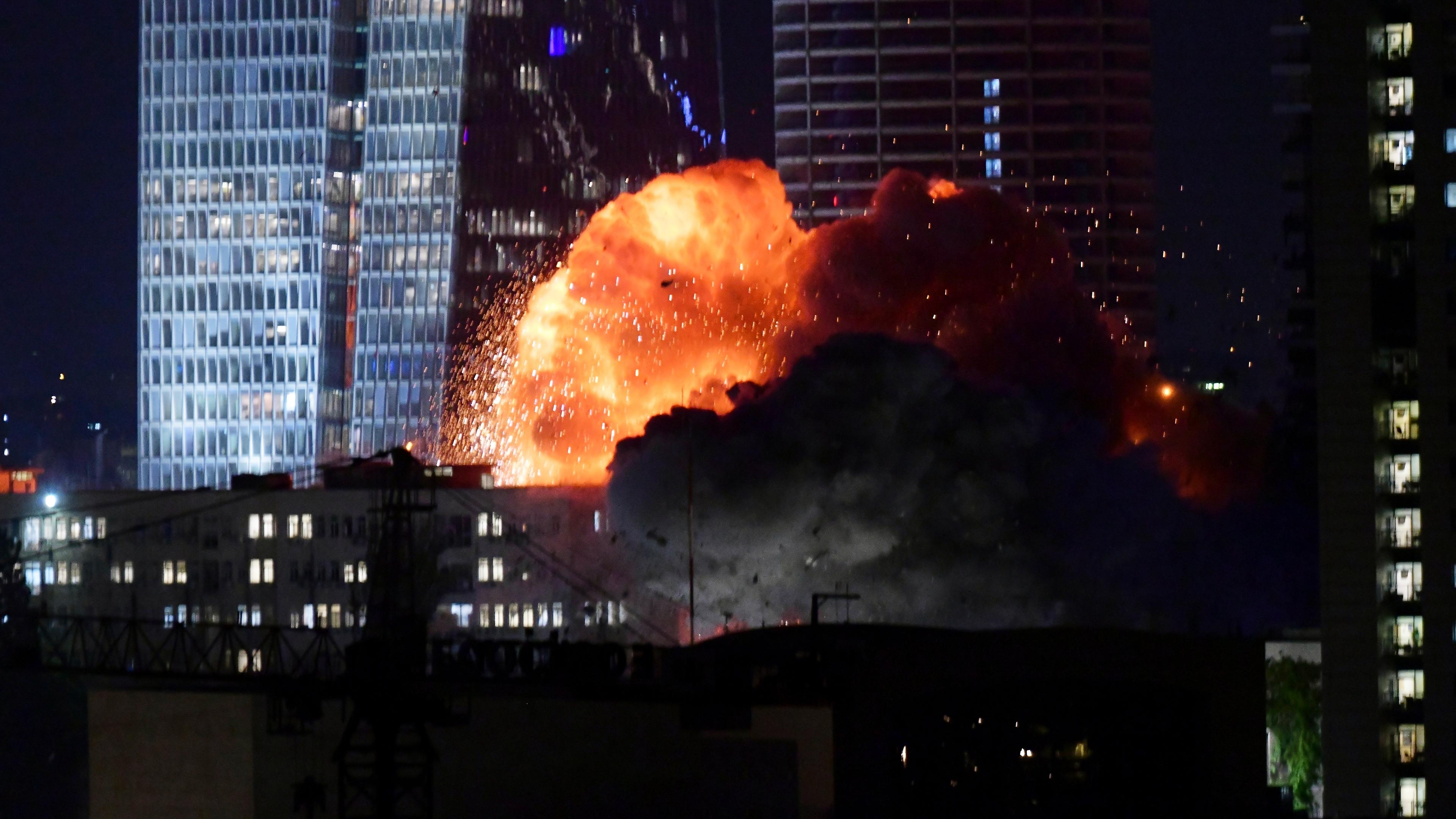Explosion in Tel Aviv