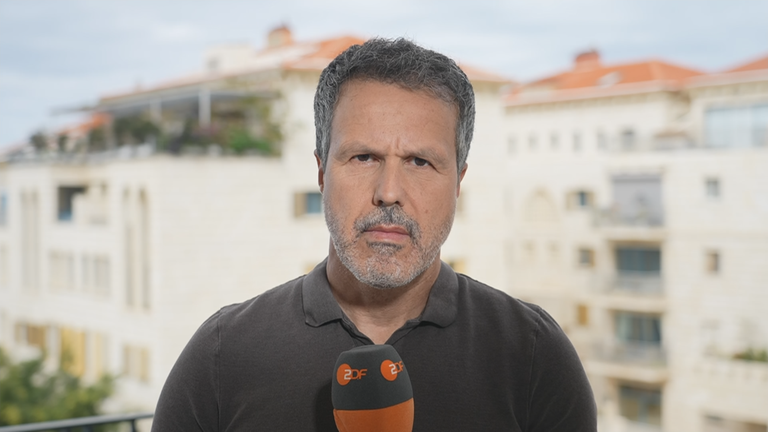 ZDF-Korrespondent Thomas Reichart in Tel Aviv