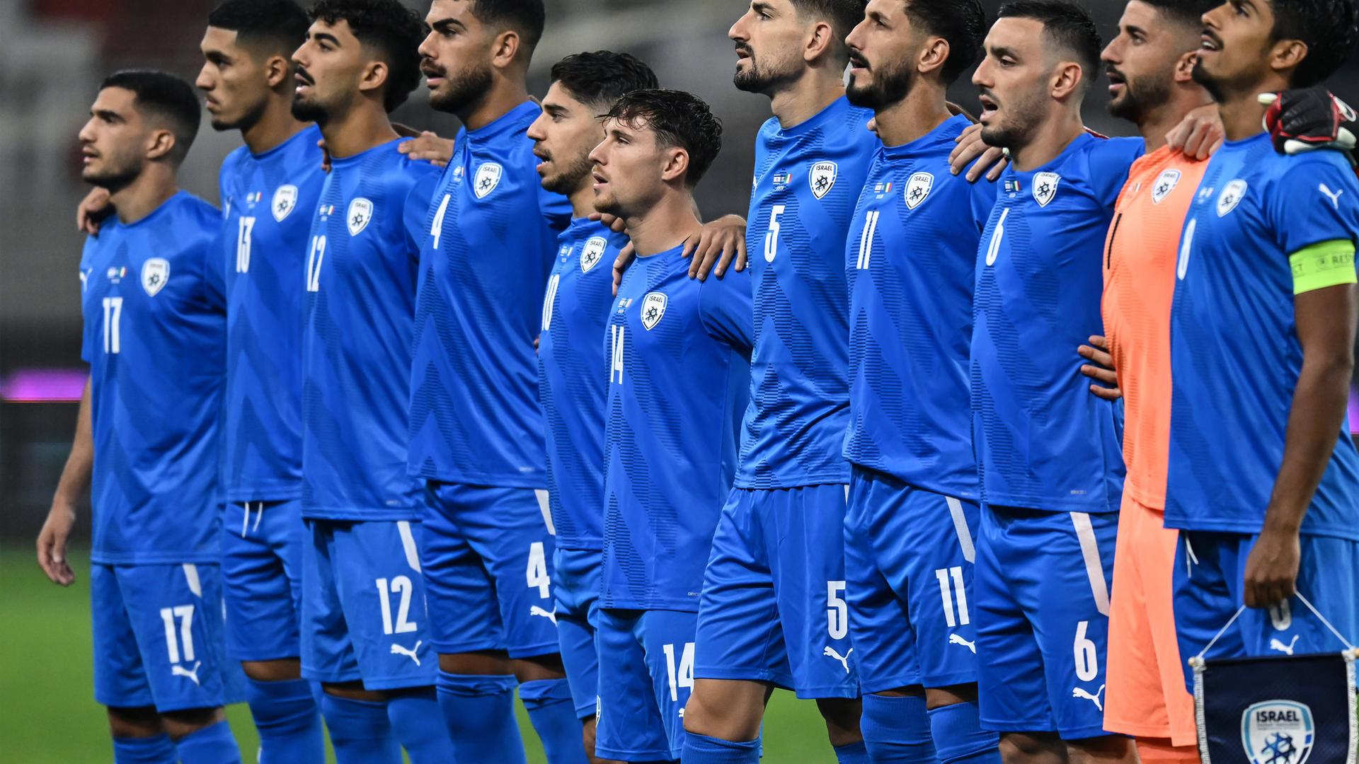 Israels Fußball-Nationalmannschaft aufgenoimmen am 9.9.2024