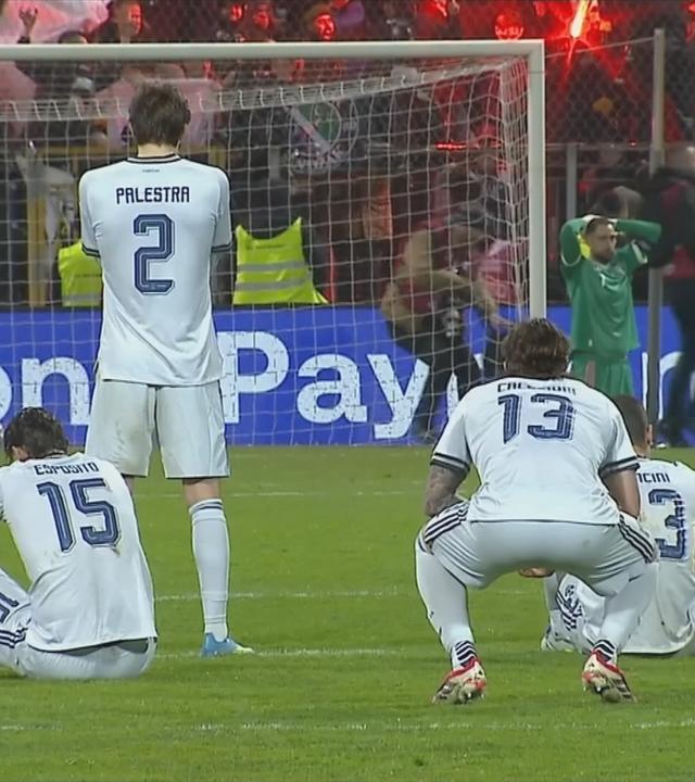 Zum dritten Mal in Folge verpasst Italien die WM.