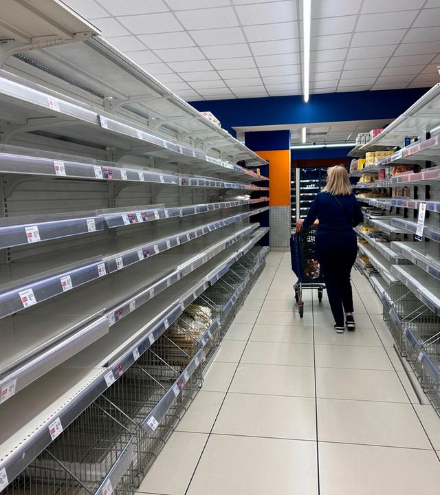 Italien drohen Versorgungsengpässe: Leere Regale nach Blockaden