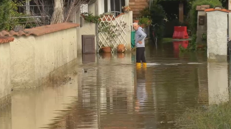 Starke Unwetter verwüsten Toskana