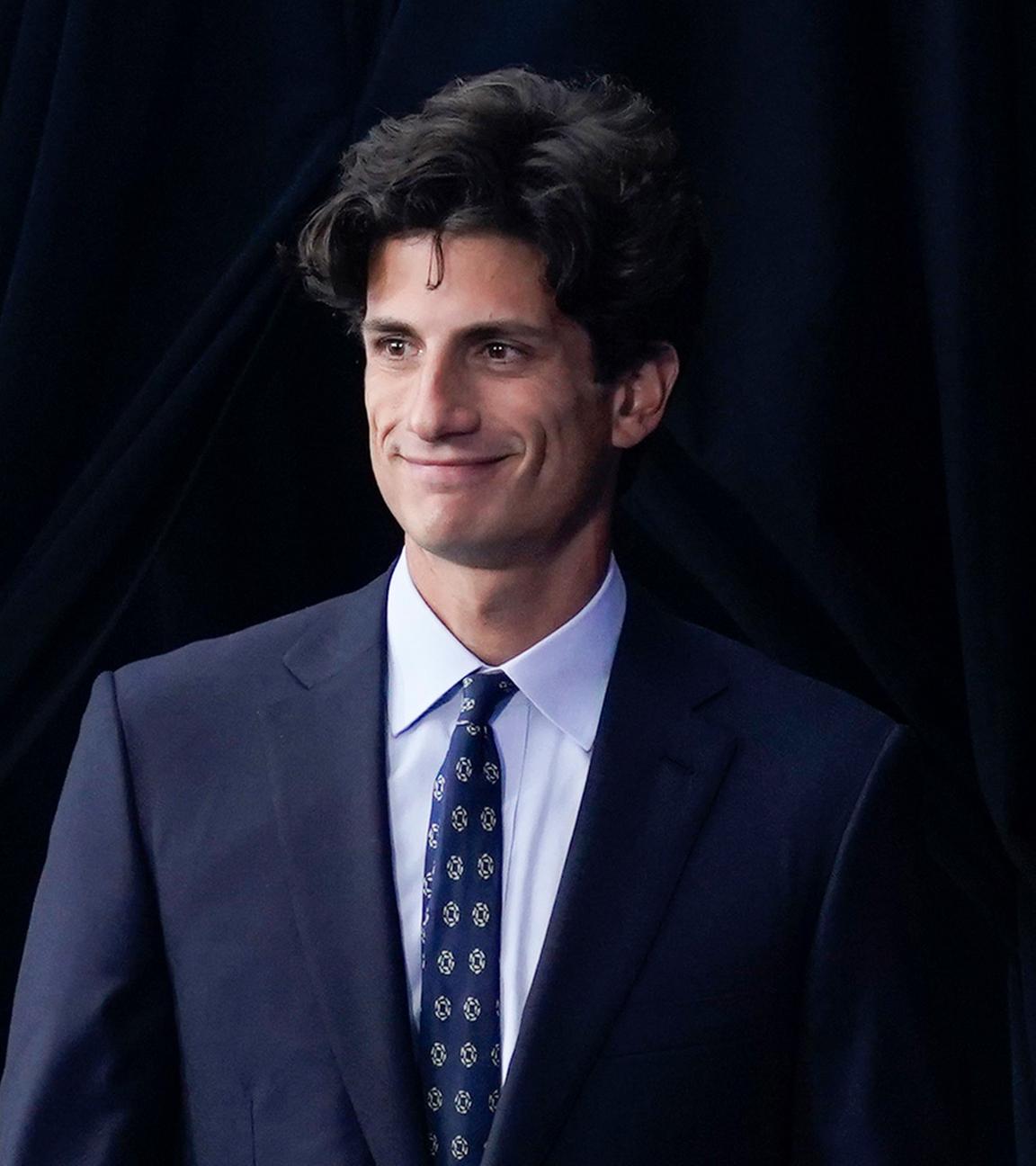 Jack Schlossberg, Enkel von John F. Kennedy, spricht in der John F. Kennedy Library and Museum in Boston über die Krebs-Moonshot-Initiative. (Archiv)