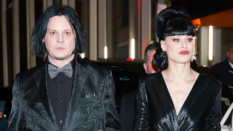 Jack White und Olivia Jean auf einer Gala