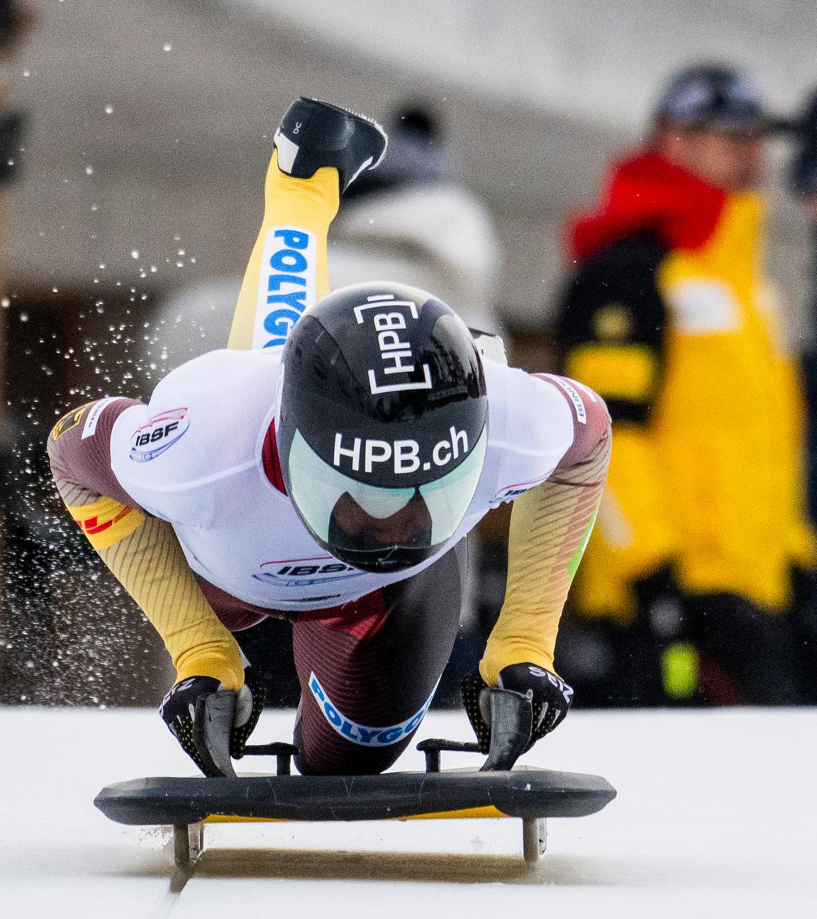 Jacqueline Pfeifer in St. Moritz
