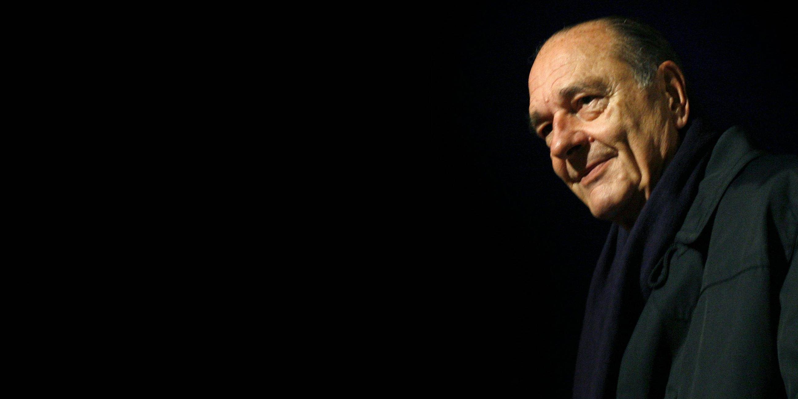 Archiv: Jacques Chirac am 20.10.2006 in Lathi (Finnland)