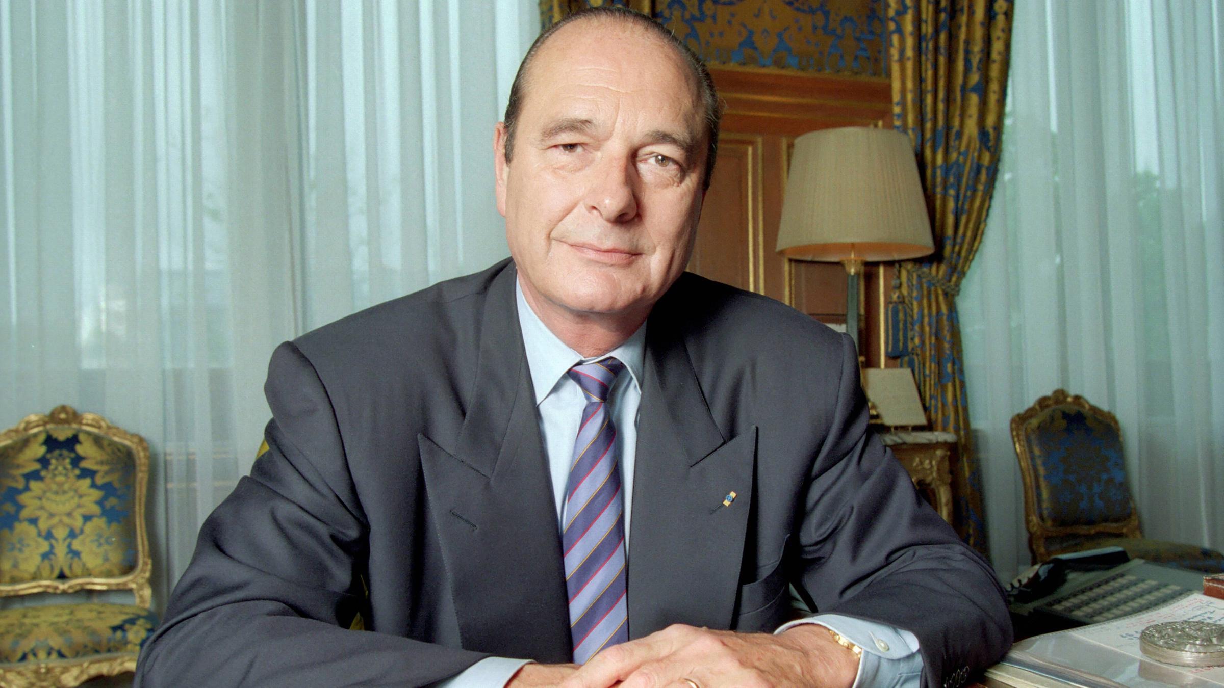 Archiv: Jacques Chirac im Jahre 1992 in Paris