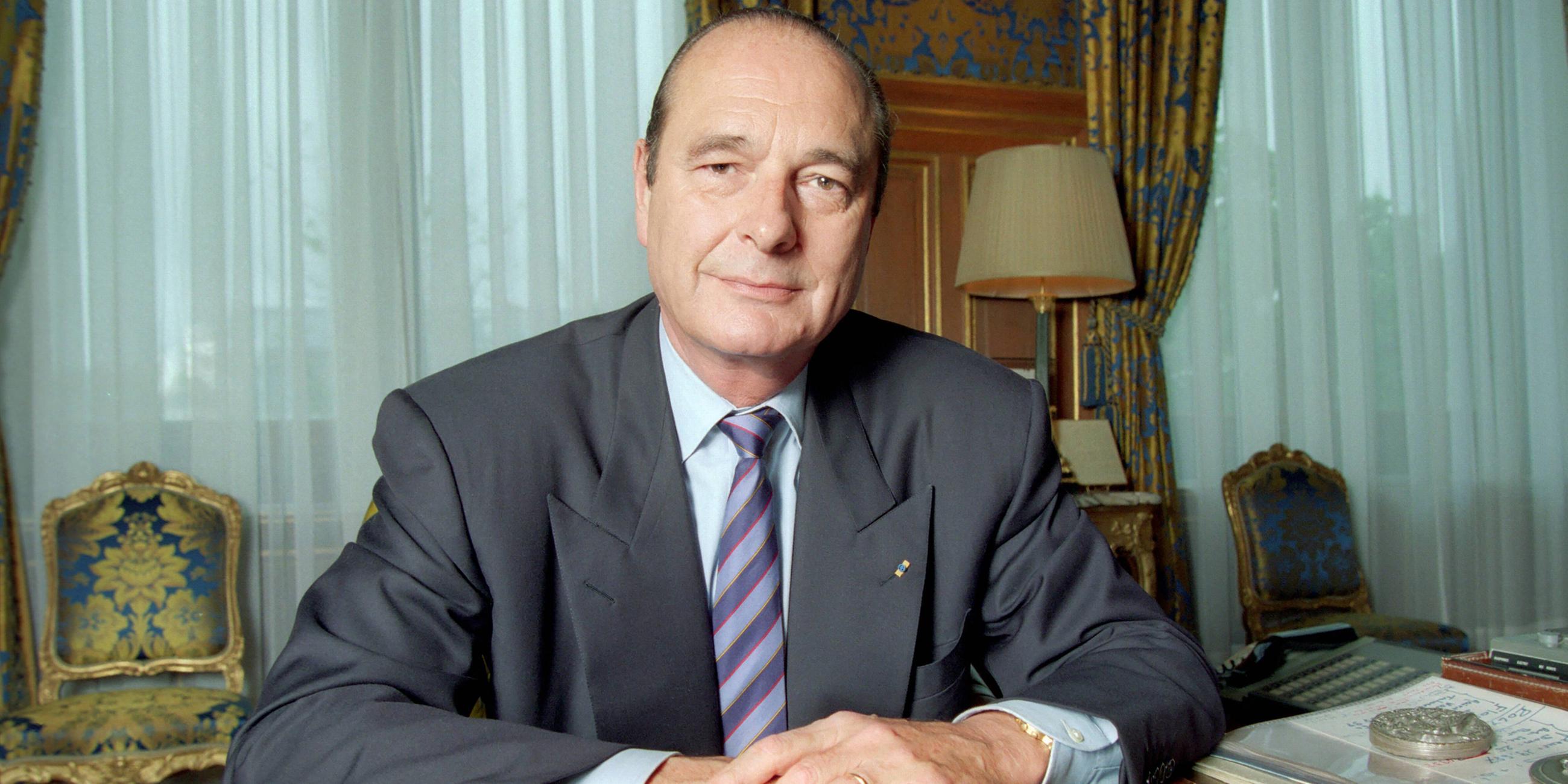 Archiv: Jacques Chirac im Jahre 1992 in Paris