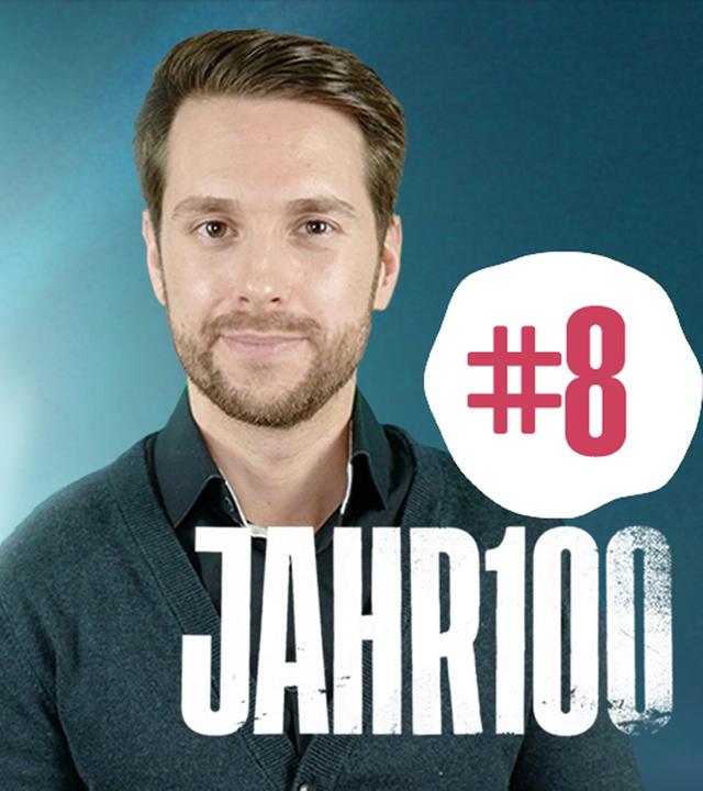 Historisches Bild von Karl dem Großen neben Mirko Drotschmann