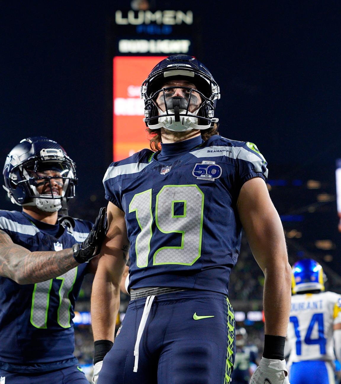 Jake Bobo von Seattle Seahawks