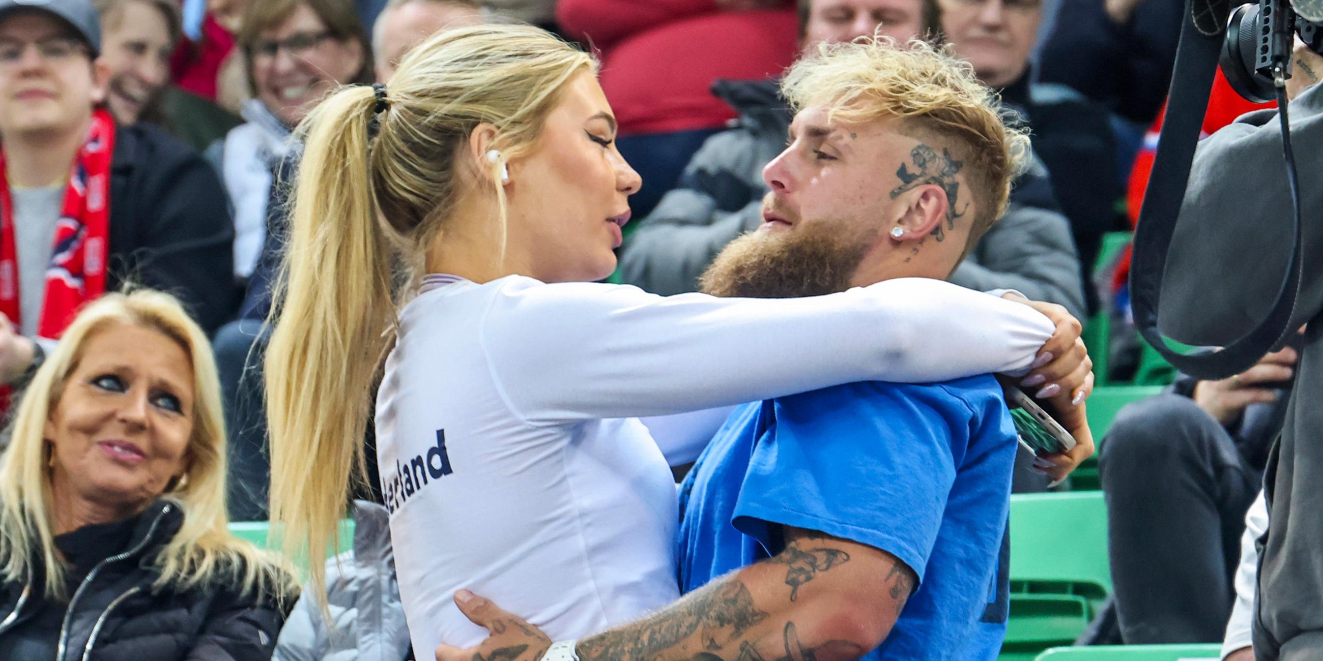Jutta Leerdam und Jake Paul